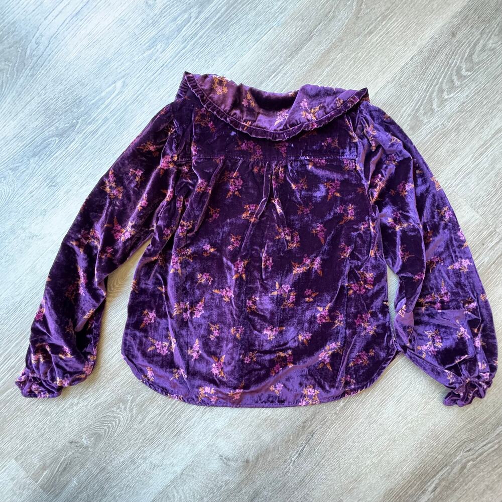 Pilcro (Anthropologie) Button-Front Blouse - Size XXS - Picture 8 of 8